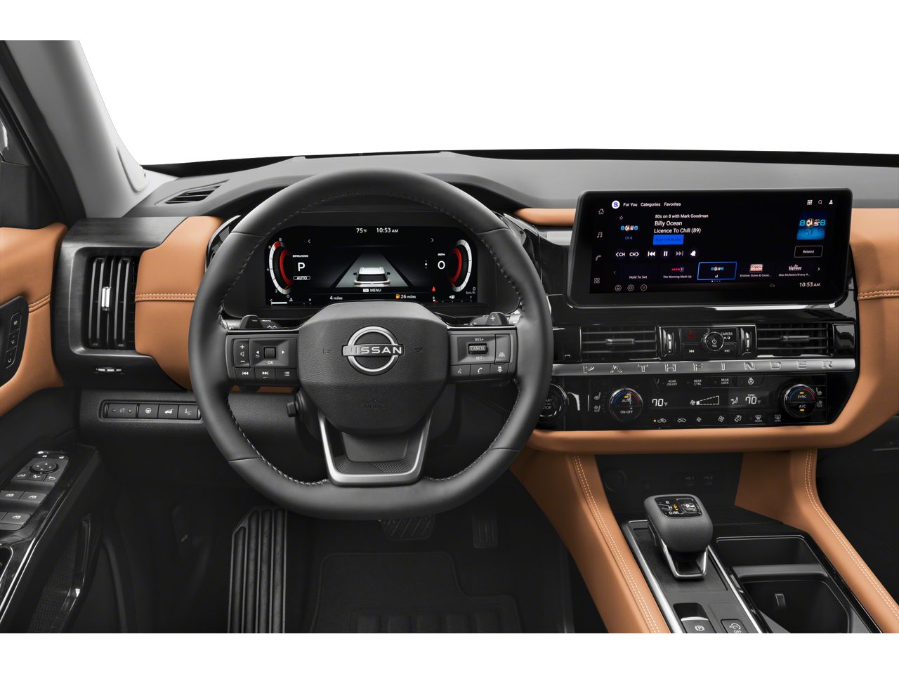2026 Nissan Pathfinder — interior view