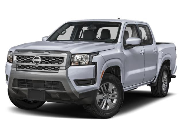 2026 Nissan Frontier Crew Cab SV 4x4 in Boulder Gray Pearl — front three-quarter view