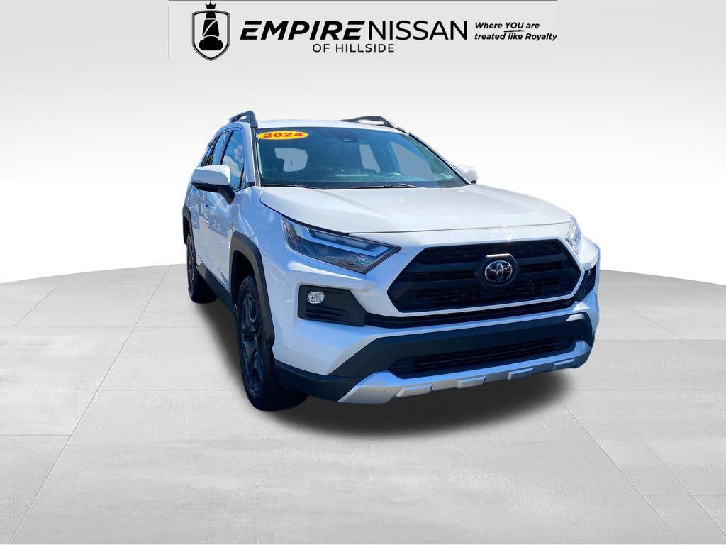 2024 Toyota RAV4 Adventure in Ice — front three-quarter view
