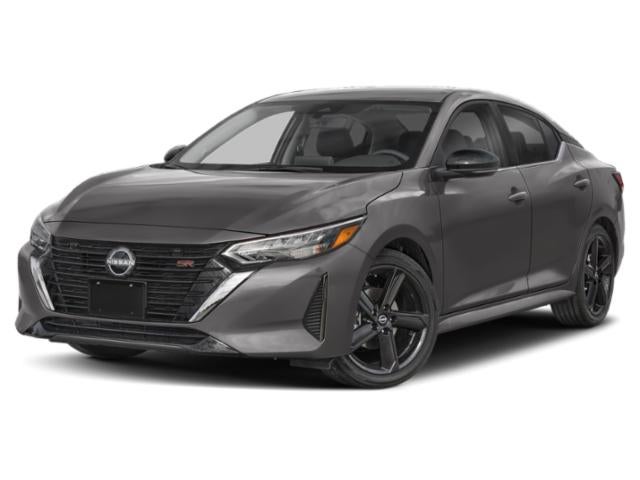 2025 Nissan Sentra SR in Gun Metallic — front three-quarter view