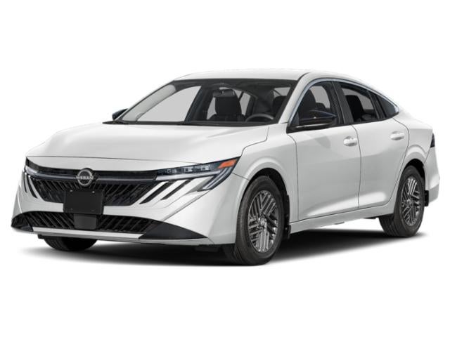 2026 Nissan Sentra SV in Fresh Powder — front three-quarter view