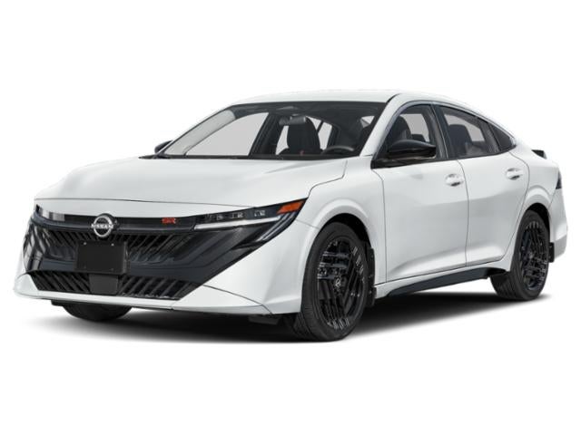 2026 Nissan Sentra SR in Aspen White Tricoat — front three-quarter view