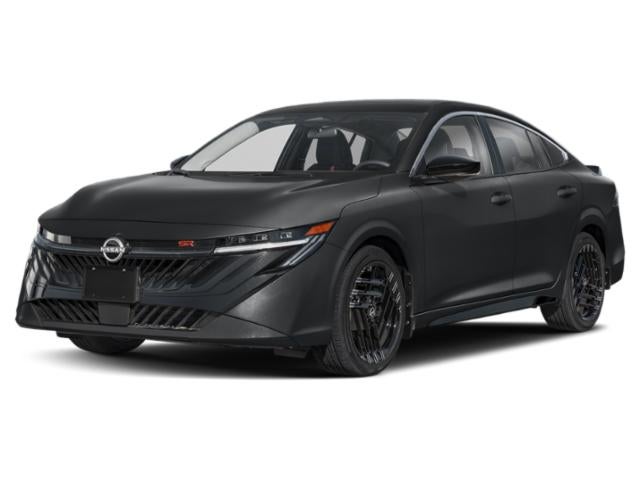 2026 Nissan Sentra SR in Super Black — front three-quarter view