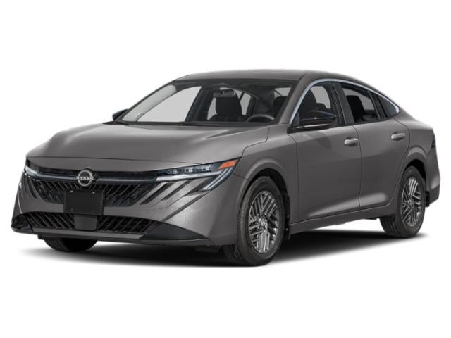 2026 Nissan Sentra SL in Gun Metallic — front three-quarter view