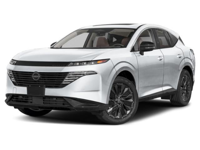 2026 Nissan Murano Platinum in Everest White Pearl Tricoat — front three-quarter view