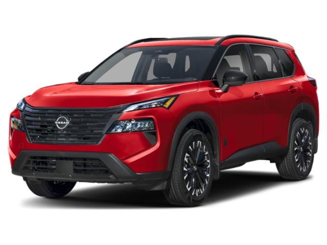 2026 Nissan Rogue Dark Armor in Scarlet Ember Tintcoat — front three-quarter view
