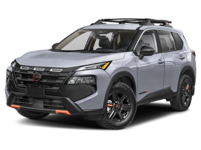 2026 Nissan Rogue Rock Creek in Boulder Gray Pearl — front three-quarter view