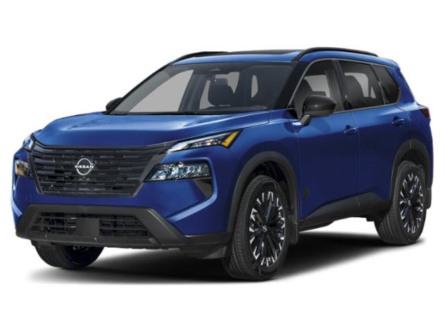 2026 Nissan Rogue Dark Armor in Deep Ocean Blue Pearl — front three-quarter view