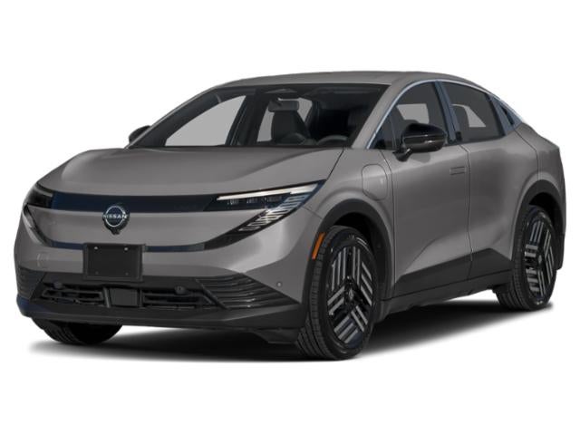 2026 Nissan LEAF SV+ in Gun Metallic — front three-quarter view